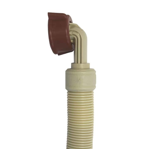 [BONI-42136-2] Ensemble de connexion de tuyau de 2m (Aquastop + tuyau d'évacuation + 2 colliers de serrage)