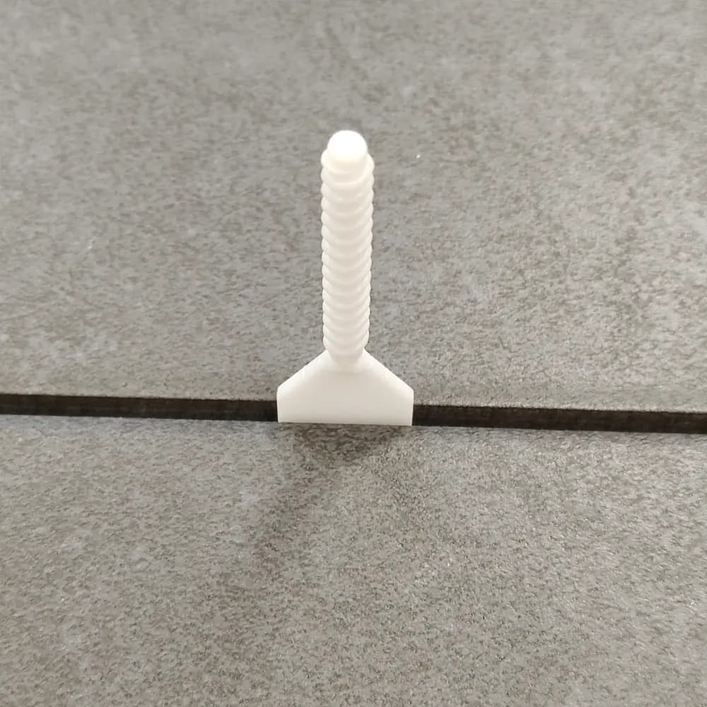 100 languettes filetées 3mm joint pour système de nivellement de carreaux-4